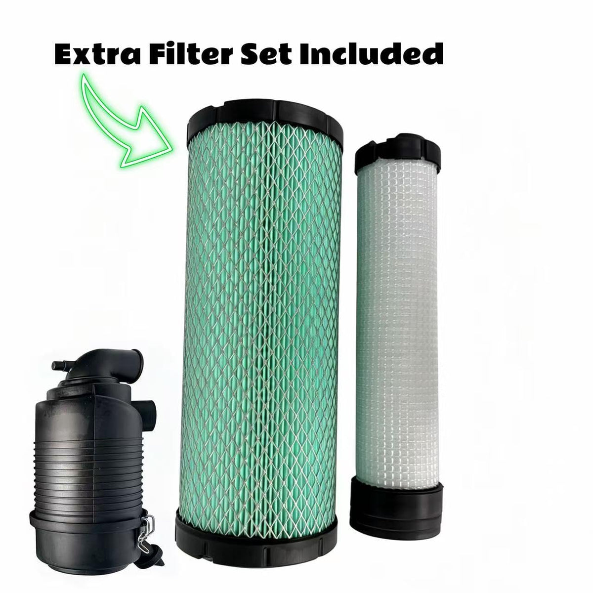 LQLXJDZZ spare filter set beside tools, highlighting quick replacement and reduced downtime