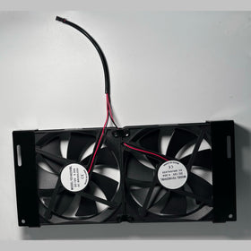 LQLXJDZZ size next to ruler showing 140mm fan scale for fit confirmation