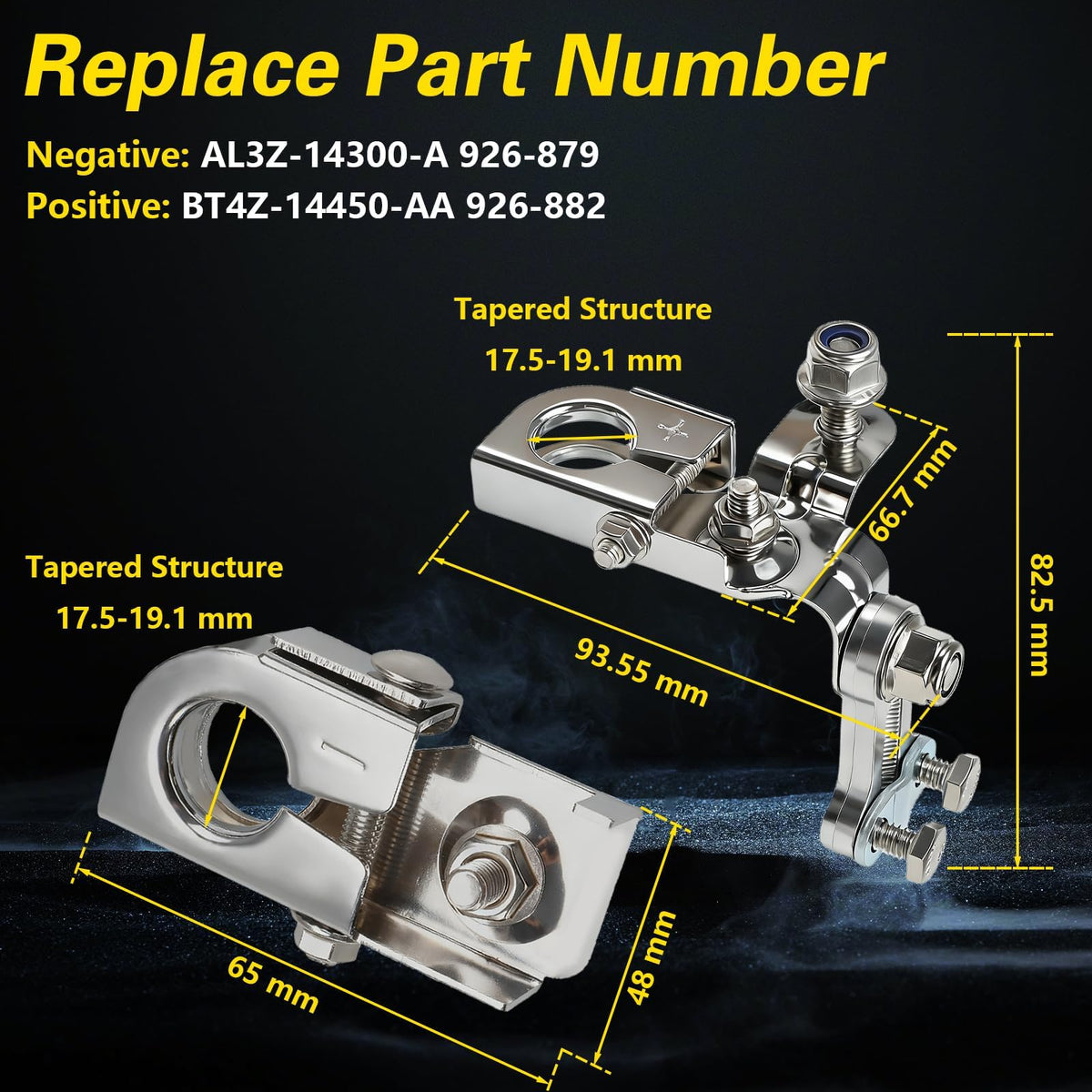 LQYLMY bolt clamp detail demonstrating tool-free cable attachment strength