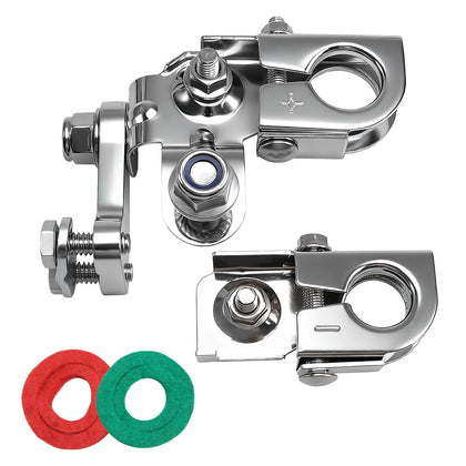 LQYLMY front connectors showing both terminals and clear fitment benefit