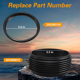 LQYLMY impeller seal close up showing neoprene detail and weather resistance