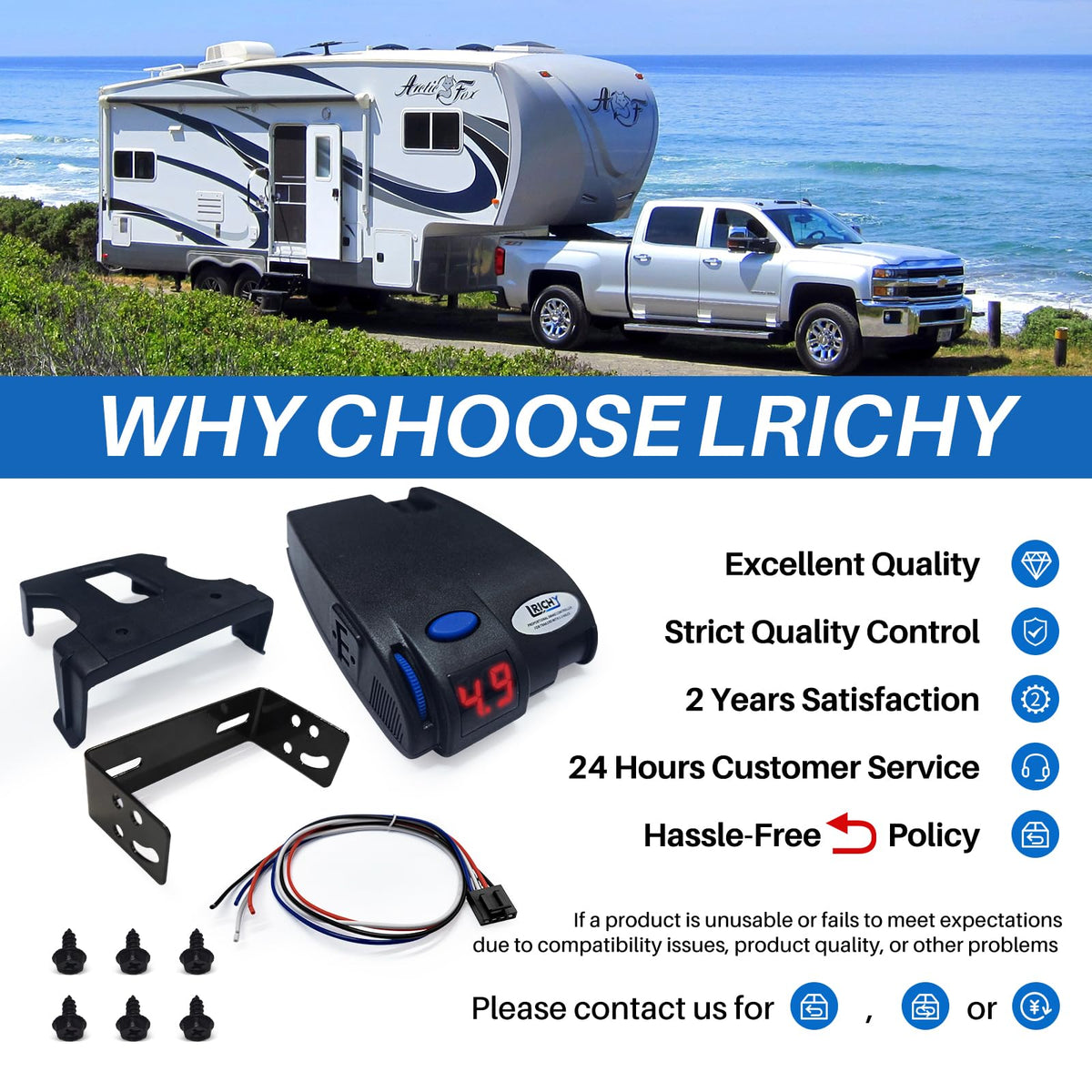 Lrichy 90160 internal inertia sensor view explaining proportional braking benefit