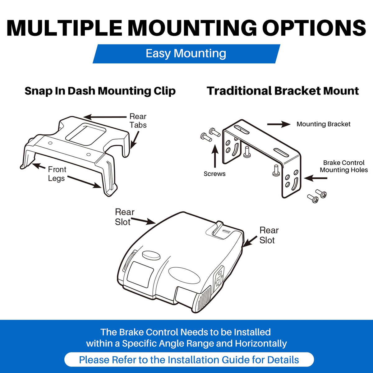 Lrichy 90160 installed in dash to show compact in-vehicle integration