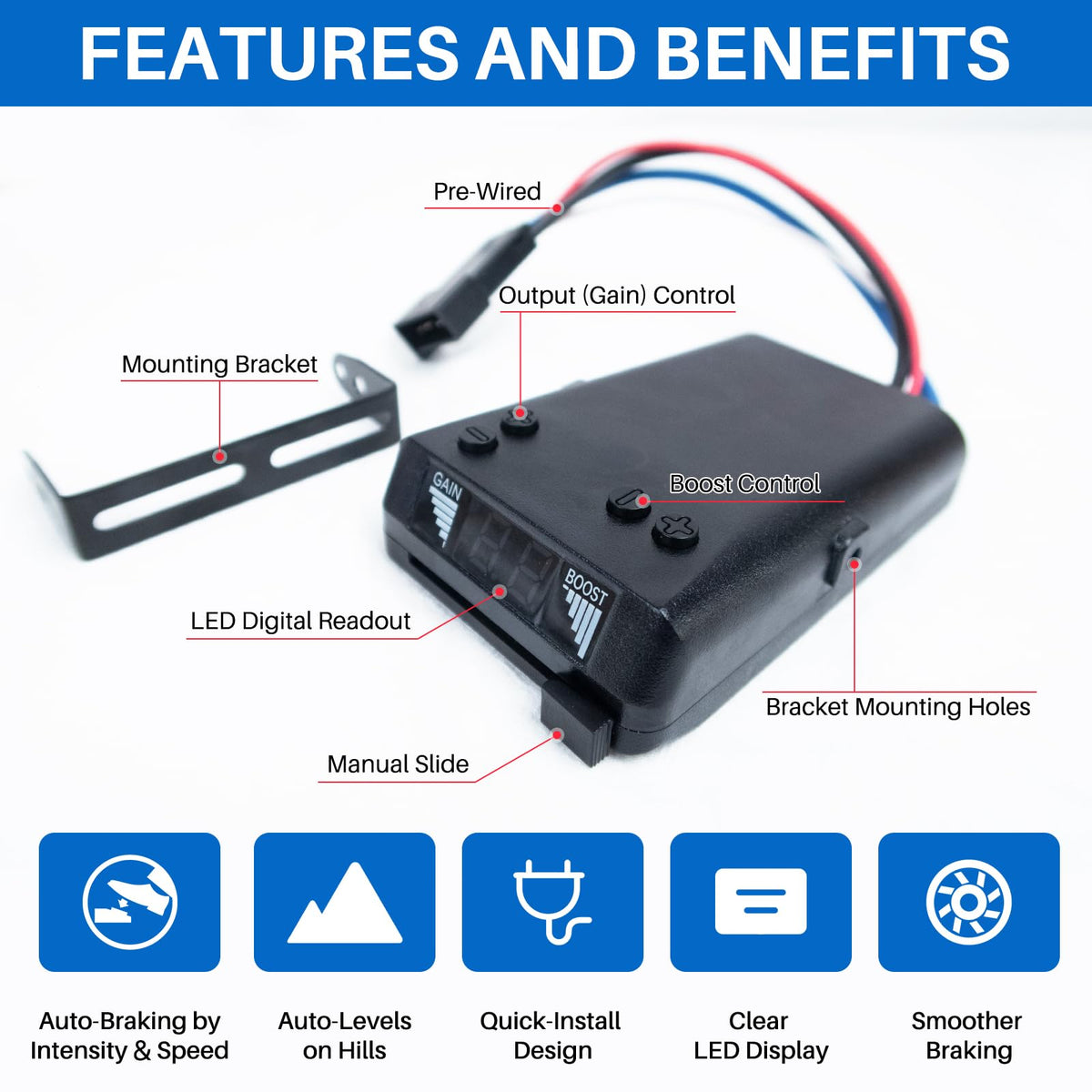 Lrichy circuit and sensor close-up highlighting internal sensors for responsive braking