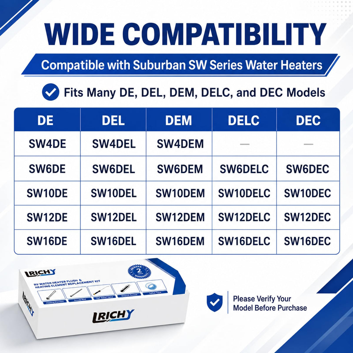 Lrichy flush wand curved stainless tip demonstrating deep-clean capability
