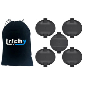 Lrichy front view of puck cover kit packaging showing product and brand benefits