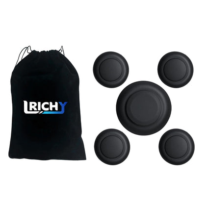 Lrichy front view of plug kit showing all components and clean fit