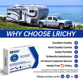 Lrichy kit laid out with all five parts for easy identification