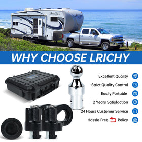 Lrichy truck towing trailer in field scene highlighting heavy-duty capability
