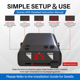 Lrichy controller mounted under dashboard demonstrating compact, secure installation