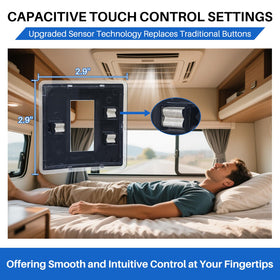 Lrichy side profile showing slim depth and secure mounting benefit for tight RV spaces