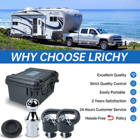 Lrichy size comparison next to tape measure confirming compact portability