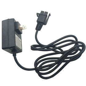 LS charger label and specs plate ensuring correct voltage and safety
