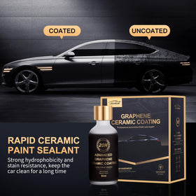lsavrua coated car with high gloss reflection showing depth and showroom shine benefit