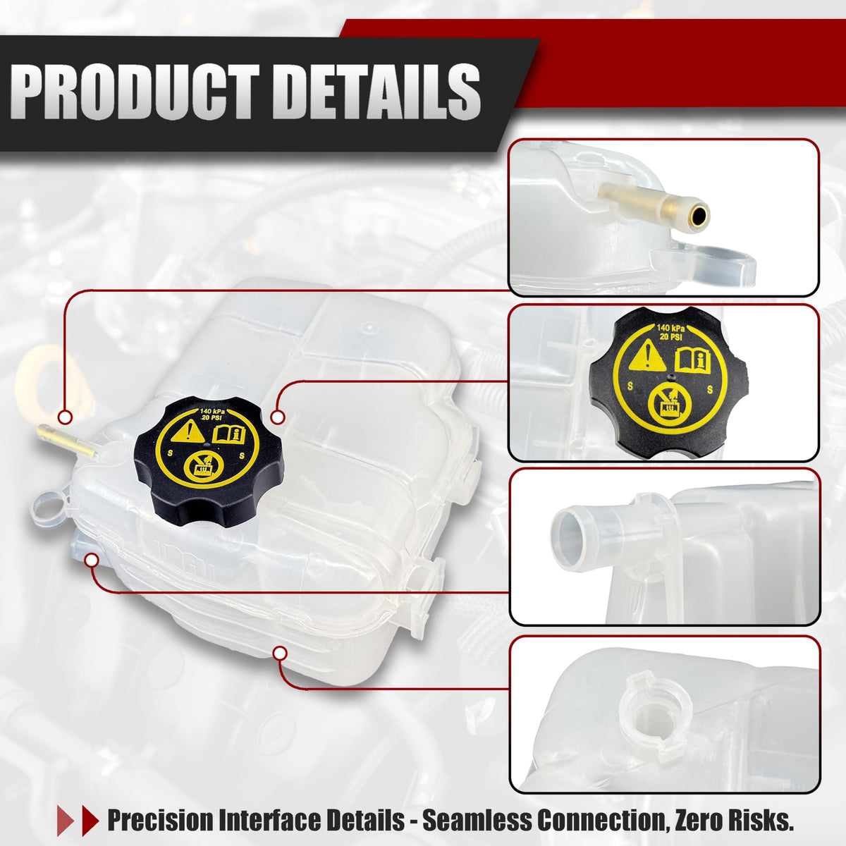 LSHDLAM side mounting points detail ensuring proper OE alignment