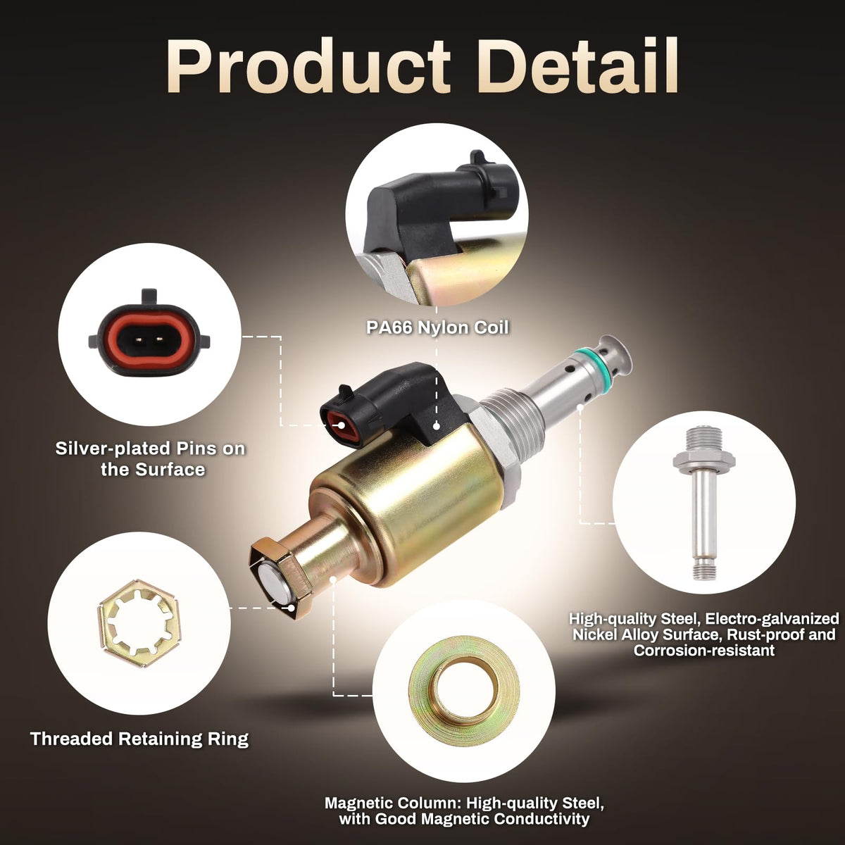 LSSYEUX IPR valve steel body texture indicating durable heat-resistant build