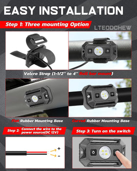 LTEODCHEW curved pad fitted to tubing for snug attachment on cages