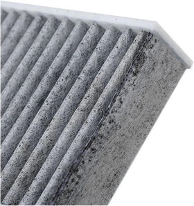 LTZLL cabin filter fitted at HVAC access showing improved cabin air quality