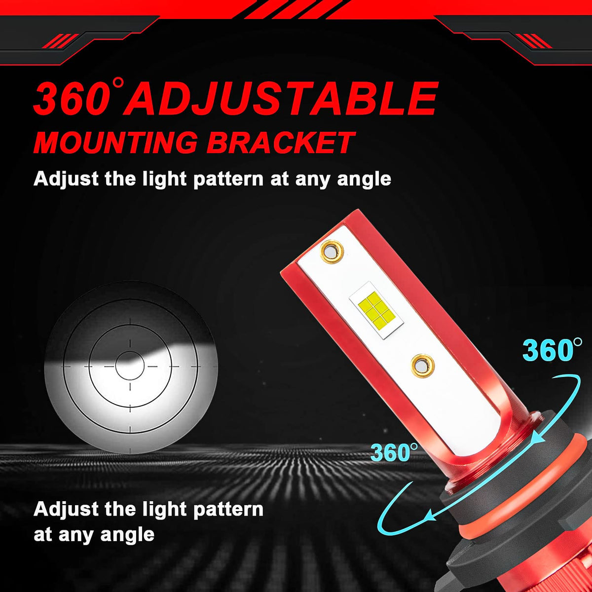 LTZXAP bulbs installed in Toyota Camry headlight demonstrating factory fit