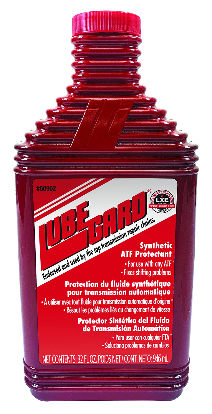 Lubegard 50902 front label showing product name and benefits for heat control