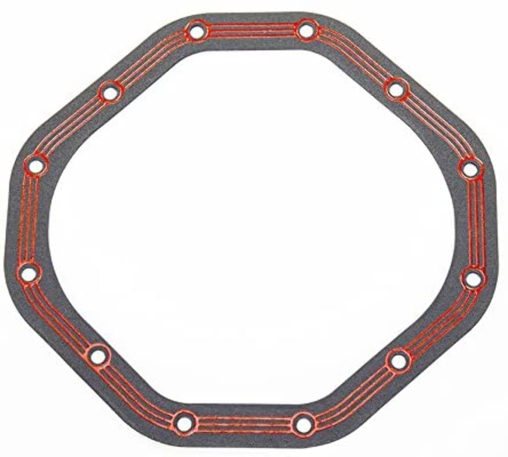 LUBE LOCKER front view of 9.25" differential gasket showing precise bolt alignment and leak protection