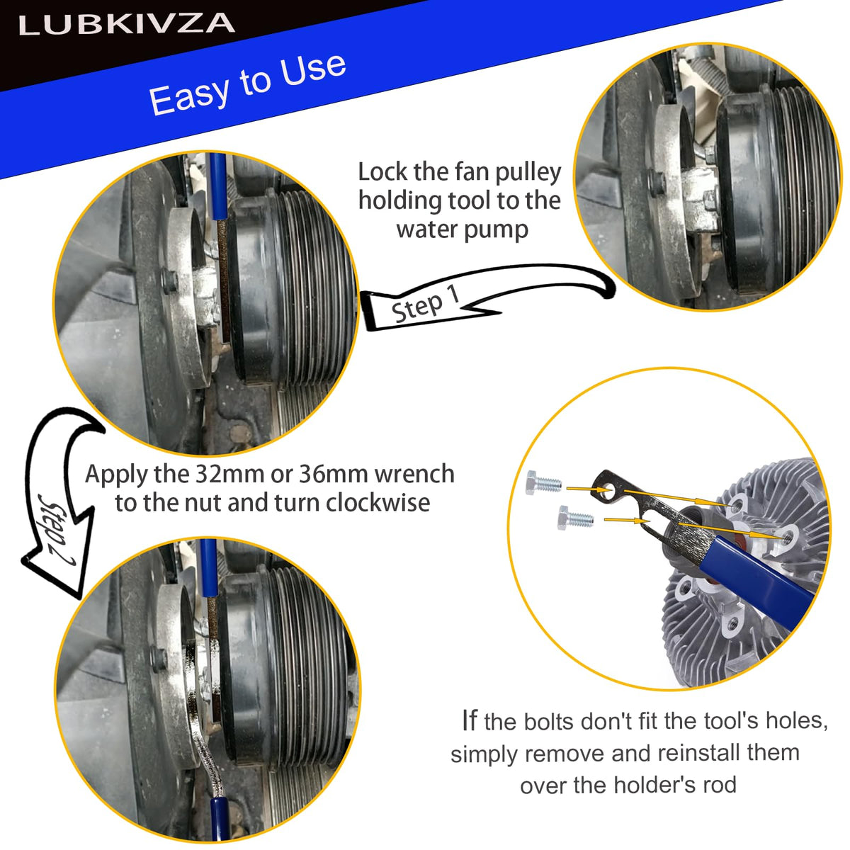 LUBKIVZA rubberized grip texture close-up offering reduced hand fatigue