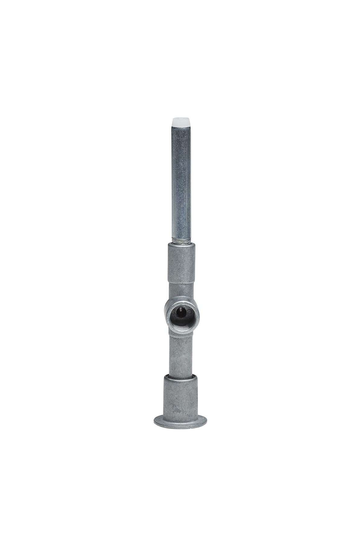 LubriMatic Quicksilver 30500 screwed onto an 8-ounce lubricant tube demonstrating easy loading
