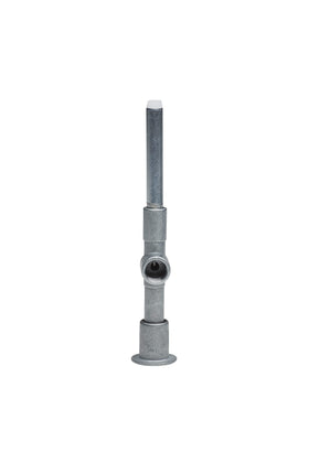 LubriMatic Quicksilver 30500 screwed onto an 8-ounce lubricant tube demonstrating easy loading