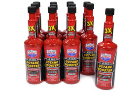 Lucas Oil octane booster front packaging showing bottle and brand for clear identification and trust