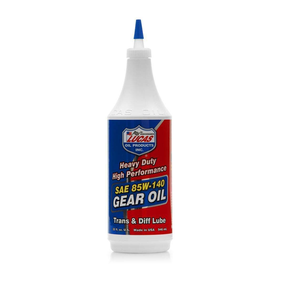 Lucas Oil 10042 front packaging showing product and durable gear protection