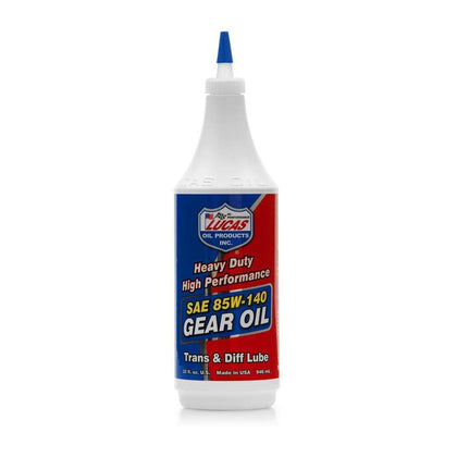 Lucas Oil 10042 front packaging showing product and durable gear protection