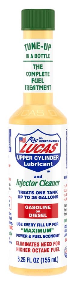 Lucas Oil deep clean close-up liquid texture demonstrating cleaning power