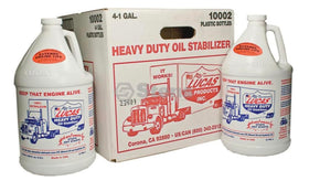 Lucas Oil front label on 1 gallon bottle showing product name and usage benefits