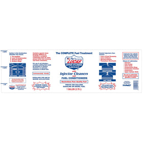 Lucas Oil gallon next to ruler showing accurate size benefit