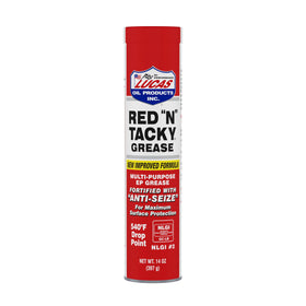 Lucas Oil Red N front packaging showing cartridge pack and label benefits