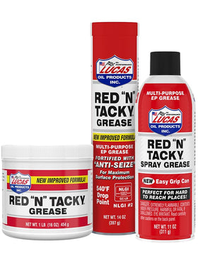 Lucas Oil cartridge loaded in grease gun demonstrating quick, no-mess application