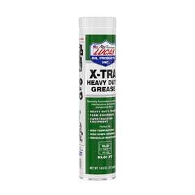 Lucas Oil heavy duty grease applied with grease gun, prevents wear