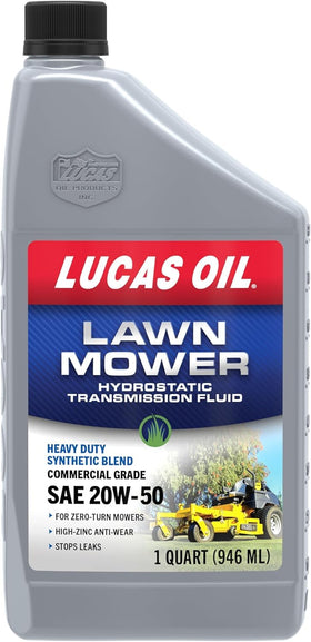 Lucas pouring into a hydrostatic transmission demonstrating easy, accurate filling