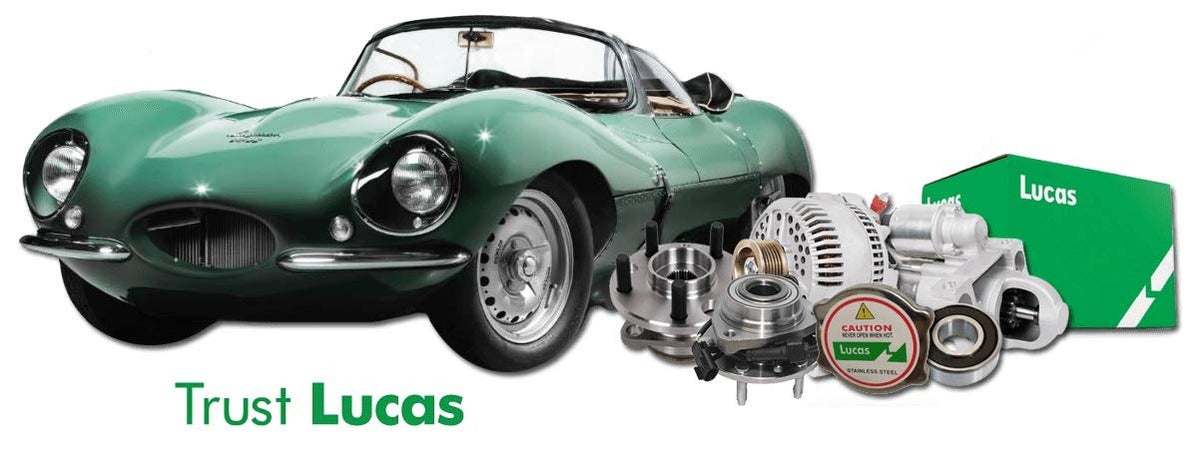 LUCAS starter installed in engine bay demonstrating fitment compatibility