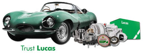 LUCAS starter installed in engine bay demonstrating fitment compatibility