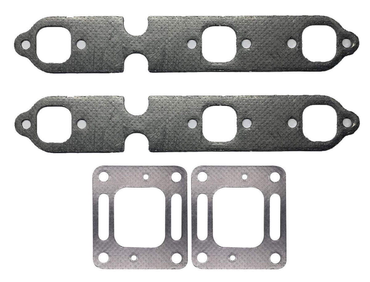 LucaSng exhaust manifold gasket front view showing fit and reliable seal
