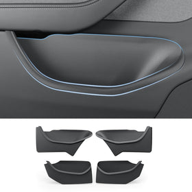 LUCKEASY front door packaging showing full 4-piece kit and model compatibility benefit
