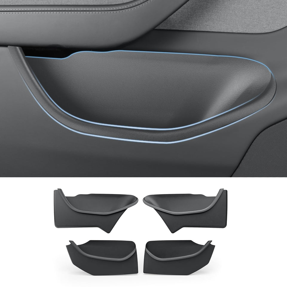 LUCKEASY front door packaging showing full 4-piece kit and model compatibility benefit