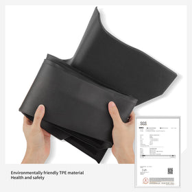 LUCKEASY rear sill protector in vehicle preventing mud and wear