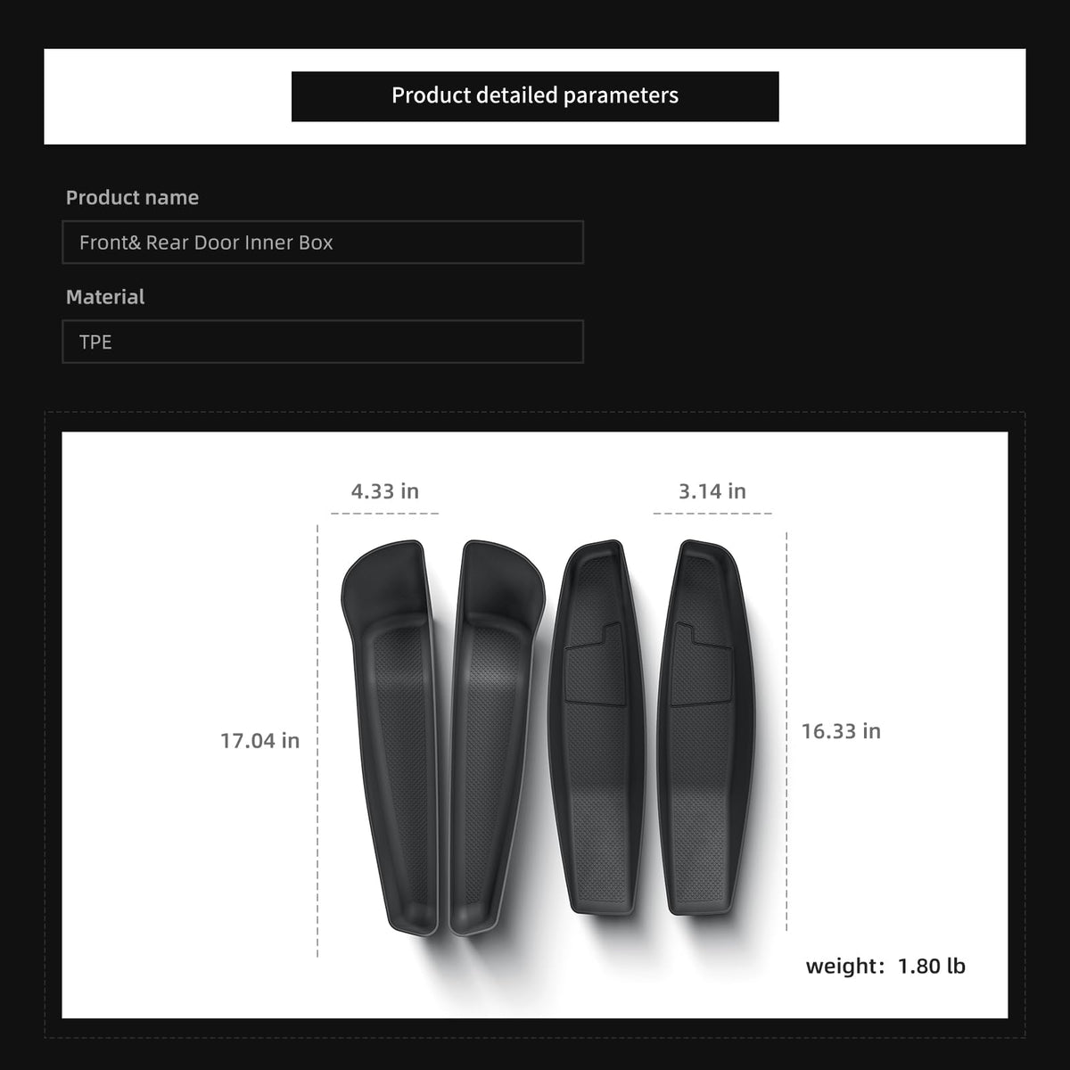 LUCKEASY scale comparison with hand showing compact, tailored size