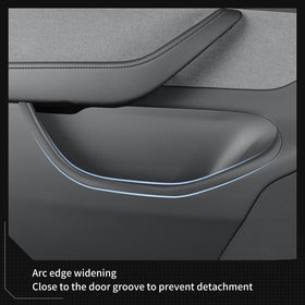 LUCKEASY Velcro attachment close-up showing secure, non-destructive mounting benefit