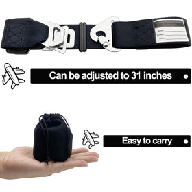 LUCKLYJONE durable polyester webbing texture and reinforced stitching for reliability