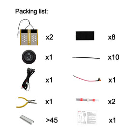 LUCKY DRIVER control label and wiring detail for safe, simple operation benefit