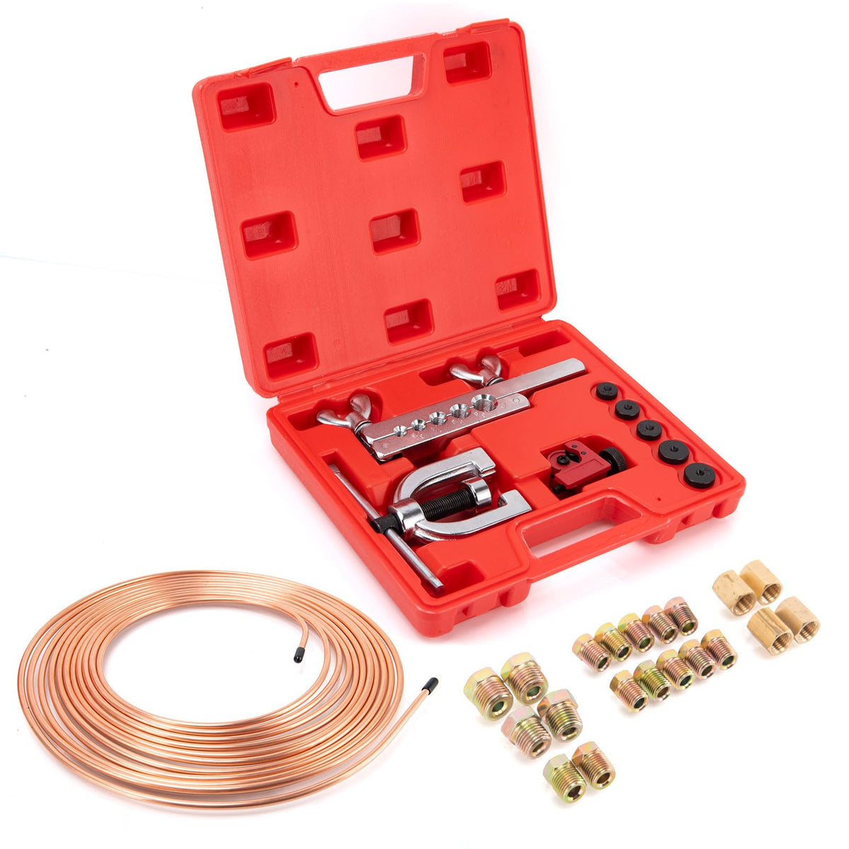 Lucky Seven front packaging showing kit contents and benefits