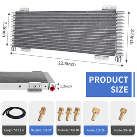 Lucky Seven cooler installed on a heavy truck demonstrating real-world protection